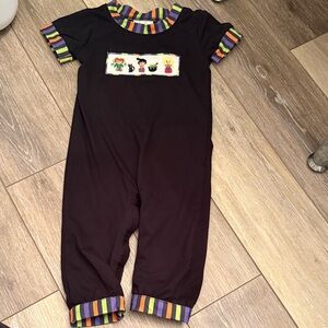 Busy bees smocks Hocus Pocus smocked romper